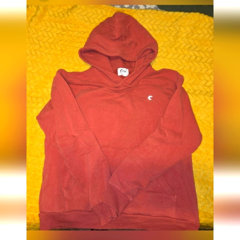 ZYIA Rust Hoodie Sweatshirt
